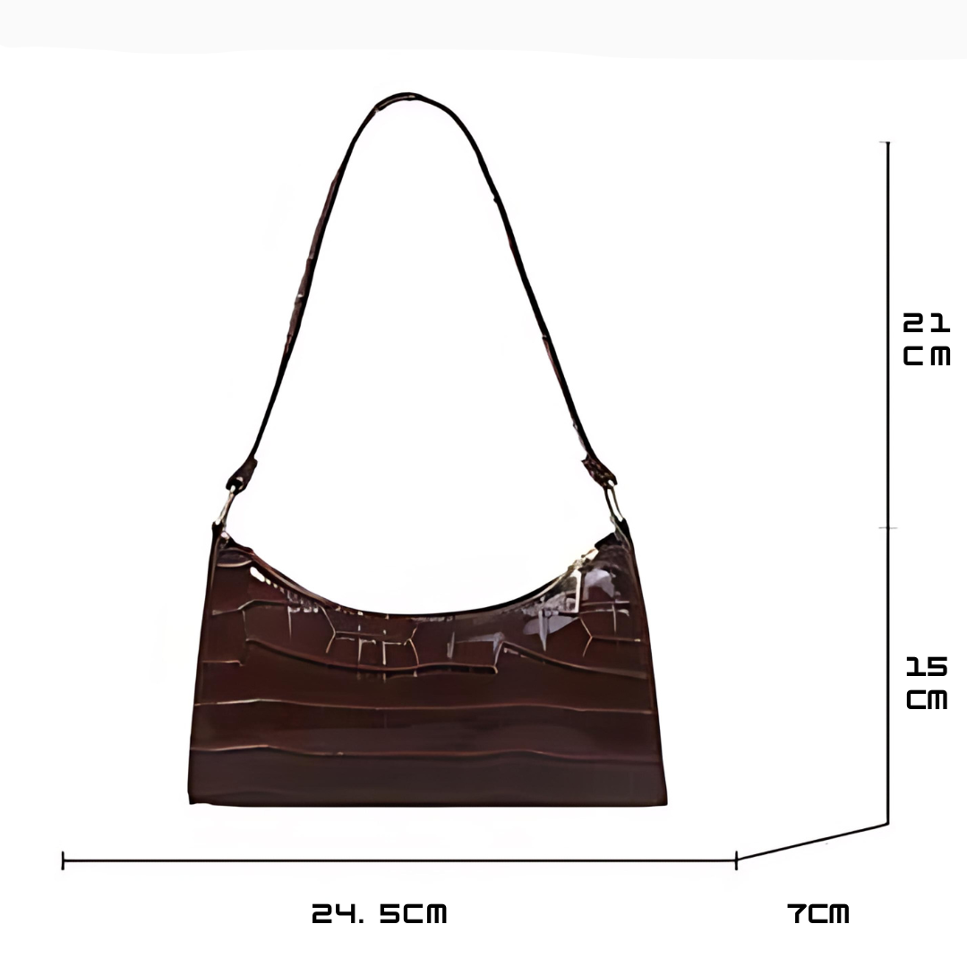 Ava | Stylish Glossy Handbag