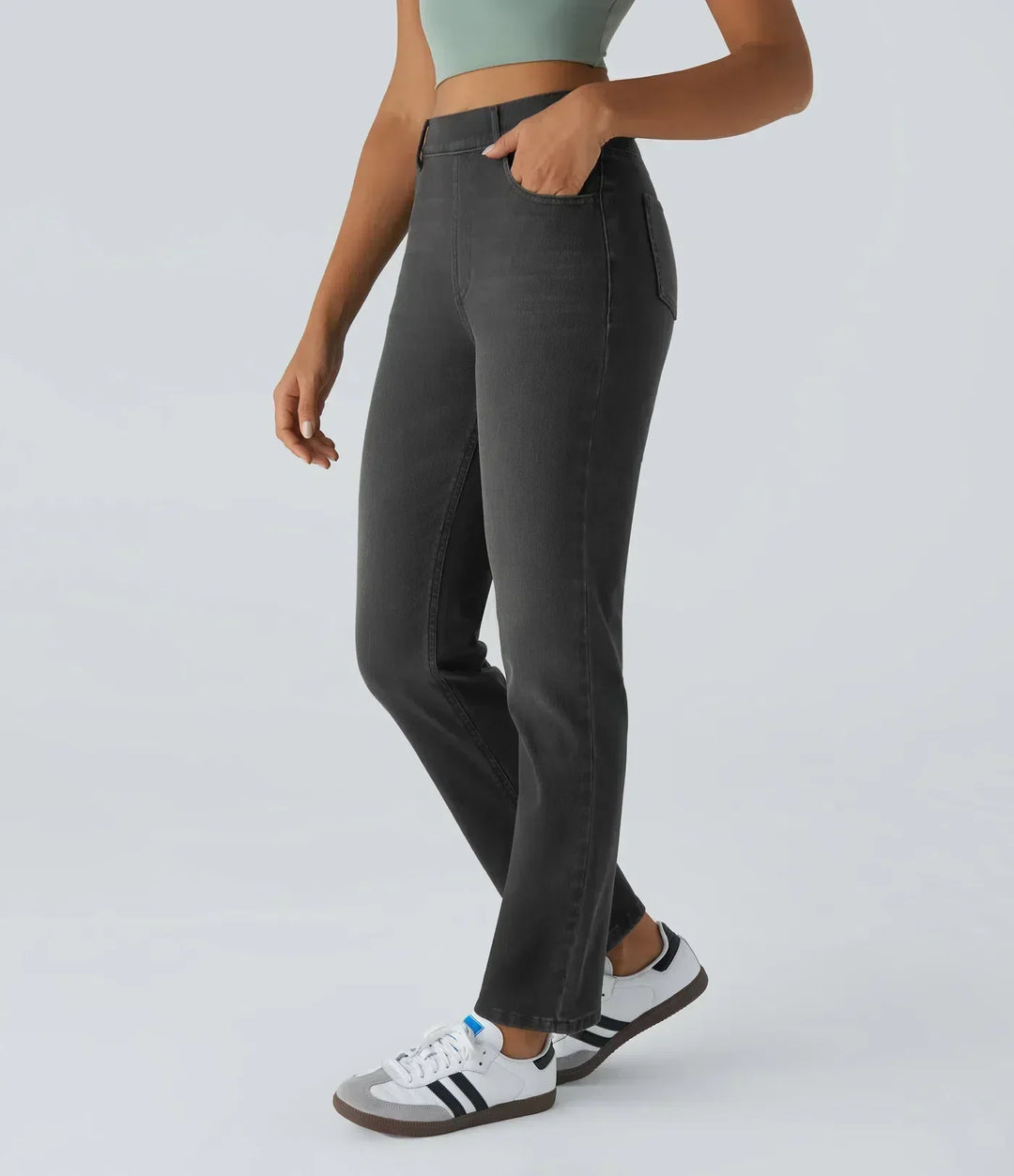 ComfortFit™ - Elastic and comfortable pants with high waist