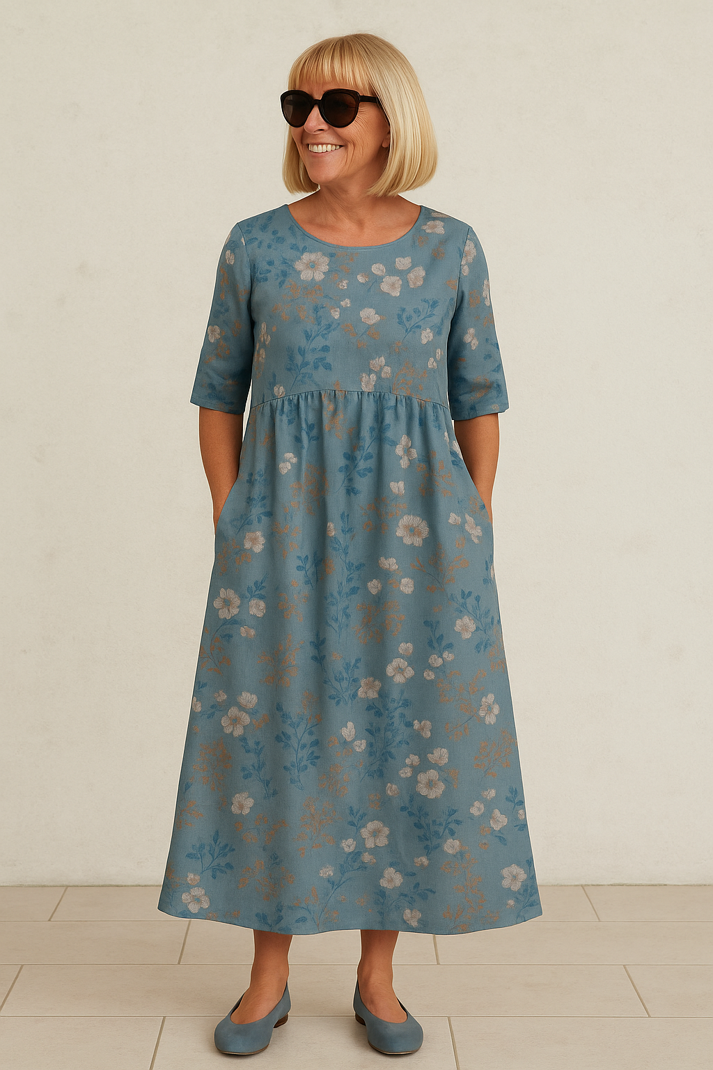 Lily | Midi Dress - Effortless Comfort