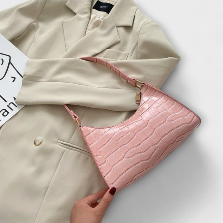 Ava | Stylish Glossy Handbag
