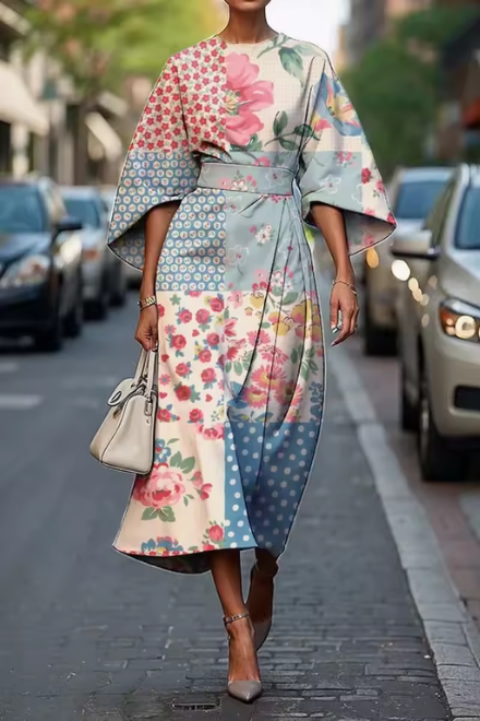 Olivia | Elegant Floral Dress