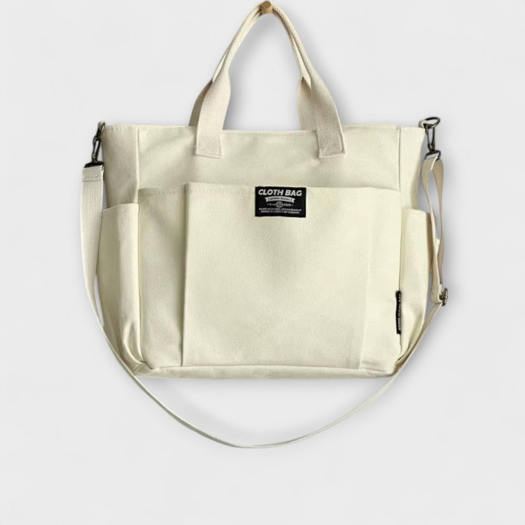 Amara - Sleek Minimalist Canvas Tote