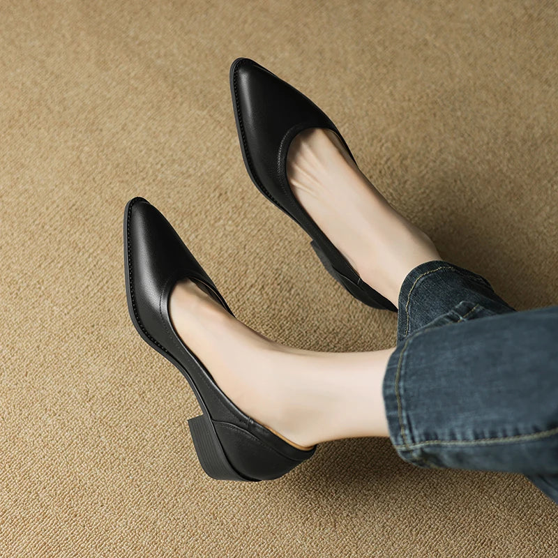 Novalisse Mid Heeled Shoes
