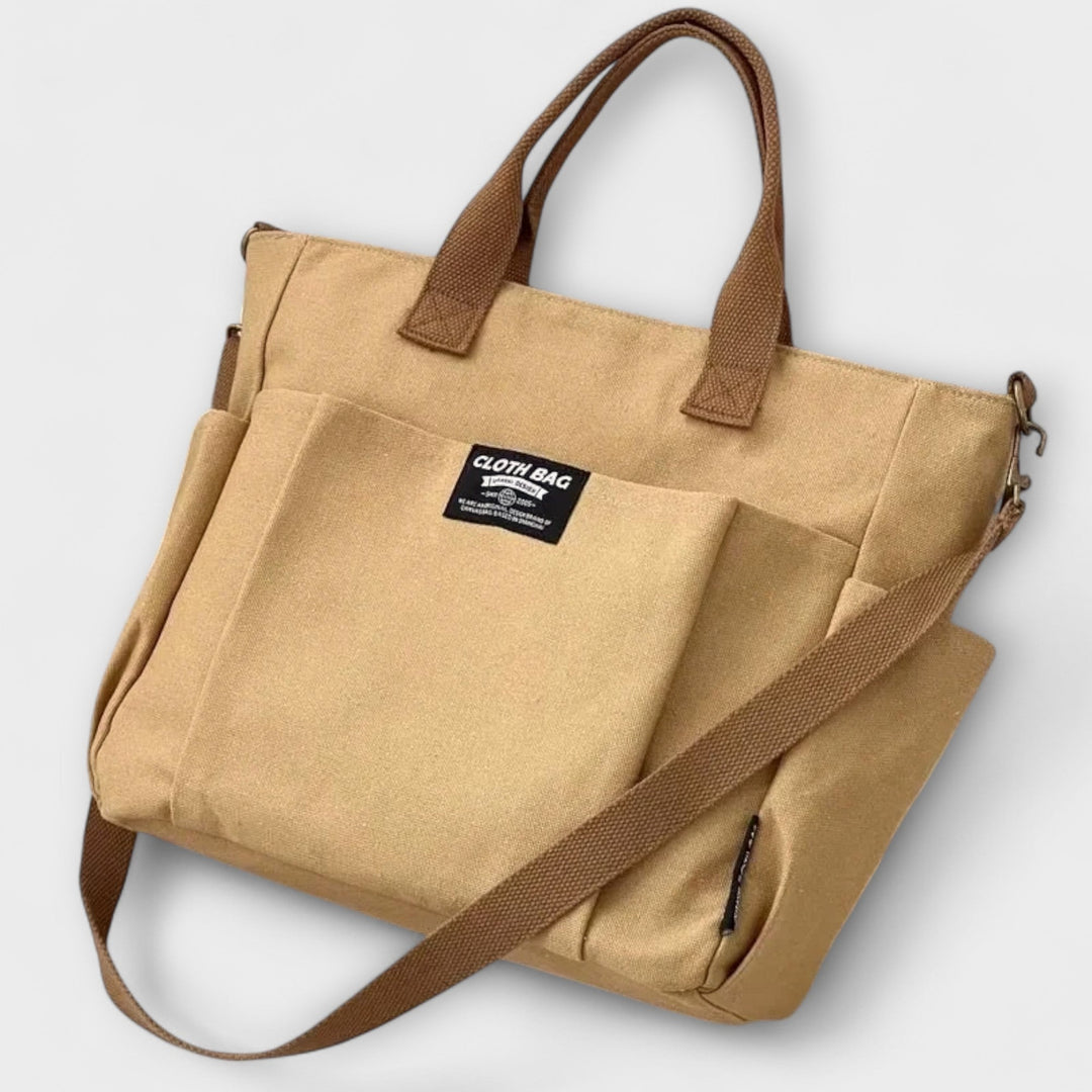 Amara - Sleek Minimalist Canvas Tote