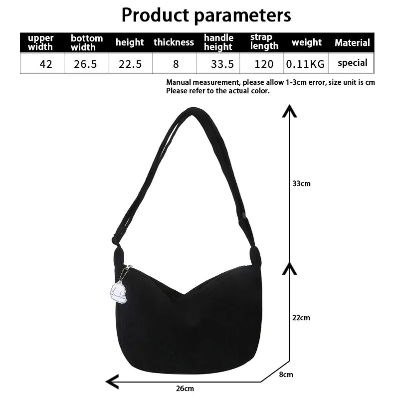 Womens' Cordura Crossbody Bags