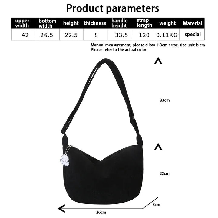 Womens' Cordura Crossbody Bags