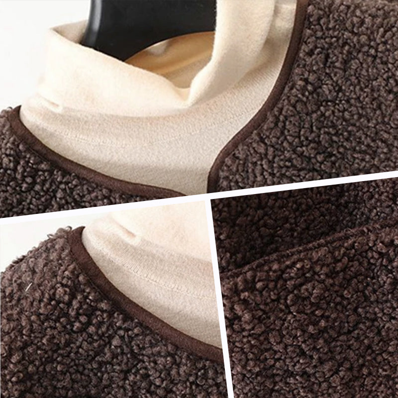 Women's Autumn Button-down Short Warm Vest
